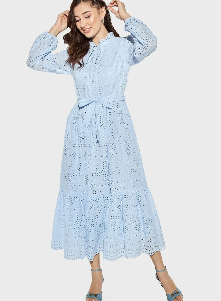 Belted Detail Dress