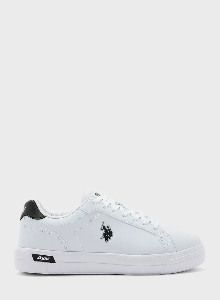 Lace Up Low Top Sneakers