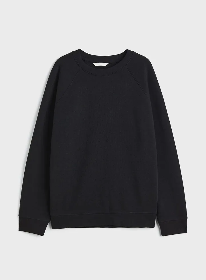 Crew Neck Knitted Sweatshirt