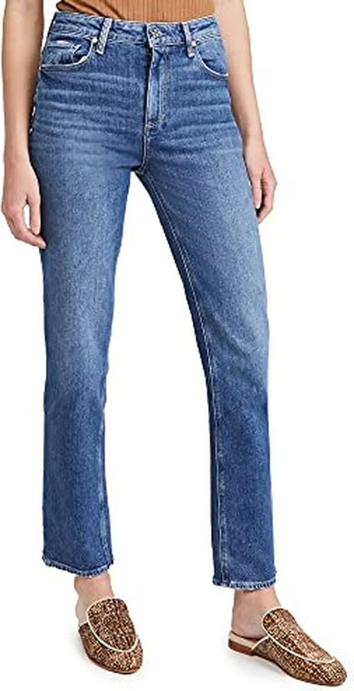 PAIGE Women's Stella Straight Jeans