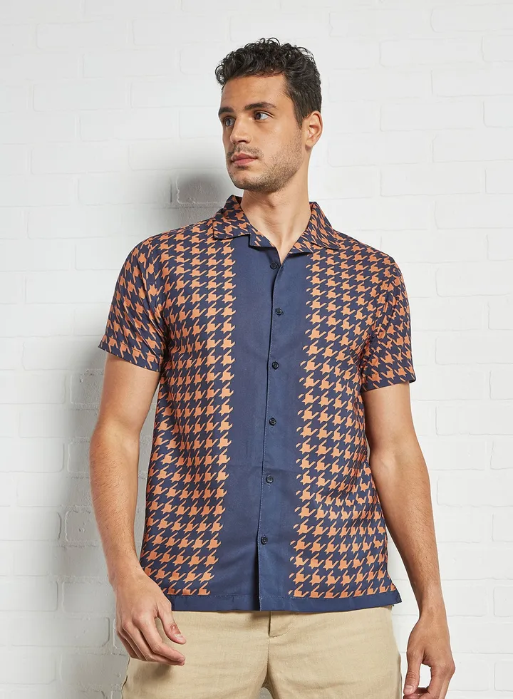 Short Sleeve Printed Shirt