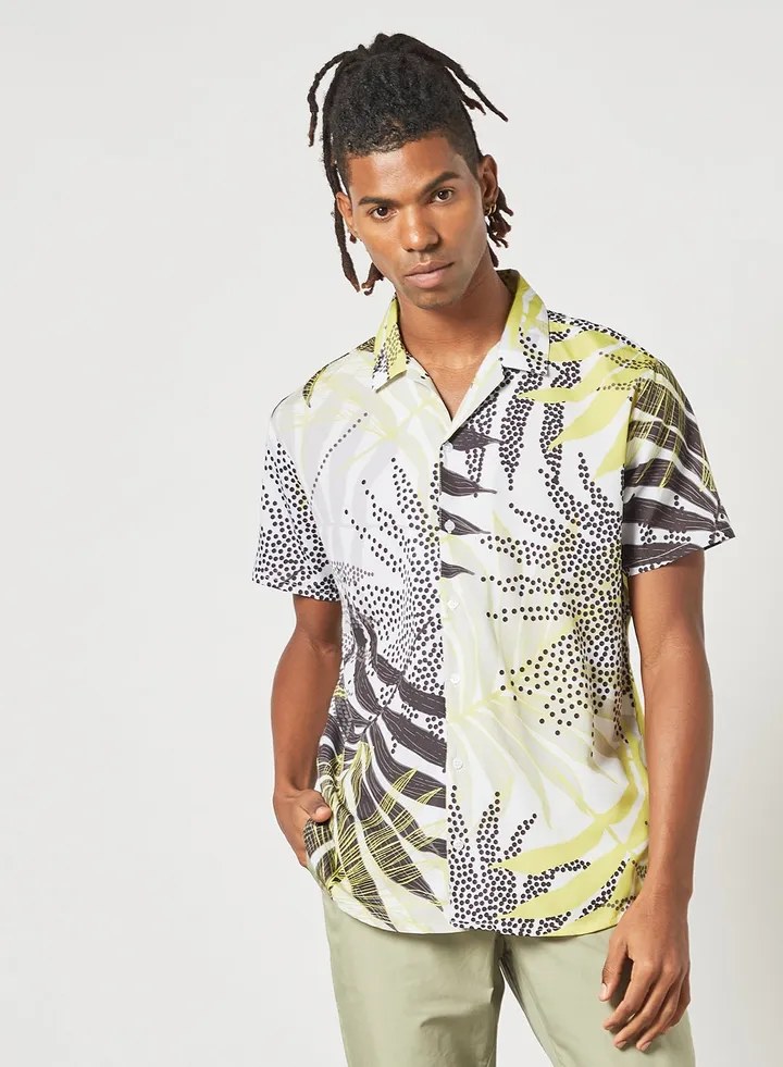 Palm Print Shirt