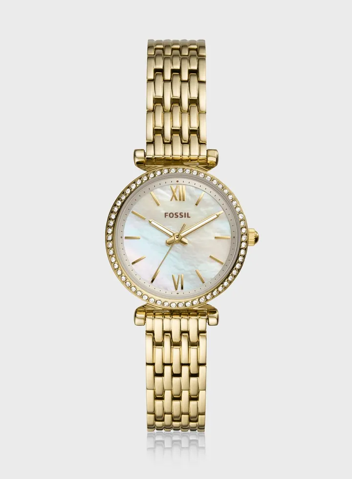 Carlie Steel Strap Analog Watch