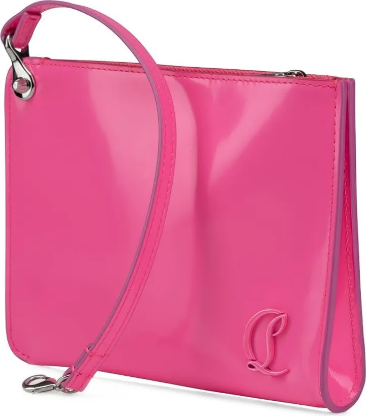 Christian Louboutin Cl Logo Leather Pouch