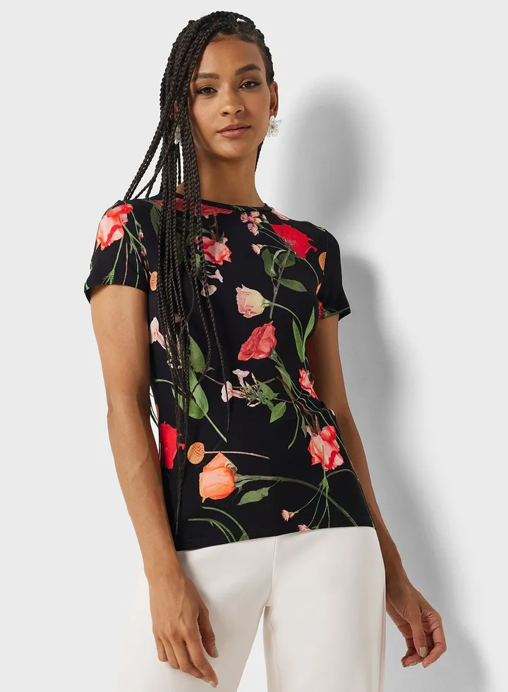 Floral Print T-Shirt