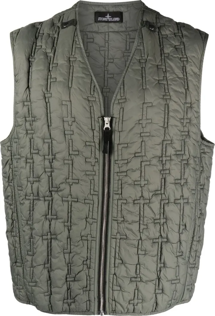 Quilted Zip-Up Gilet
