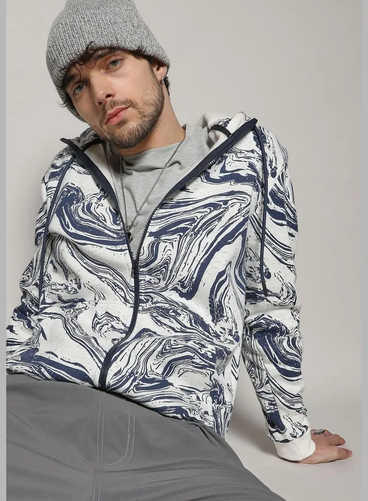 Printed Hoodie