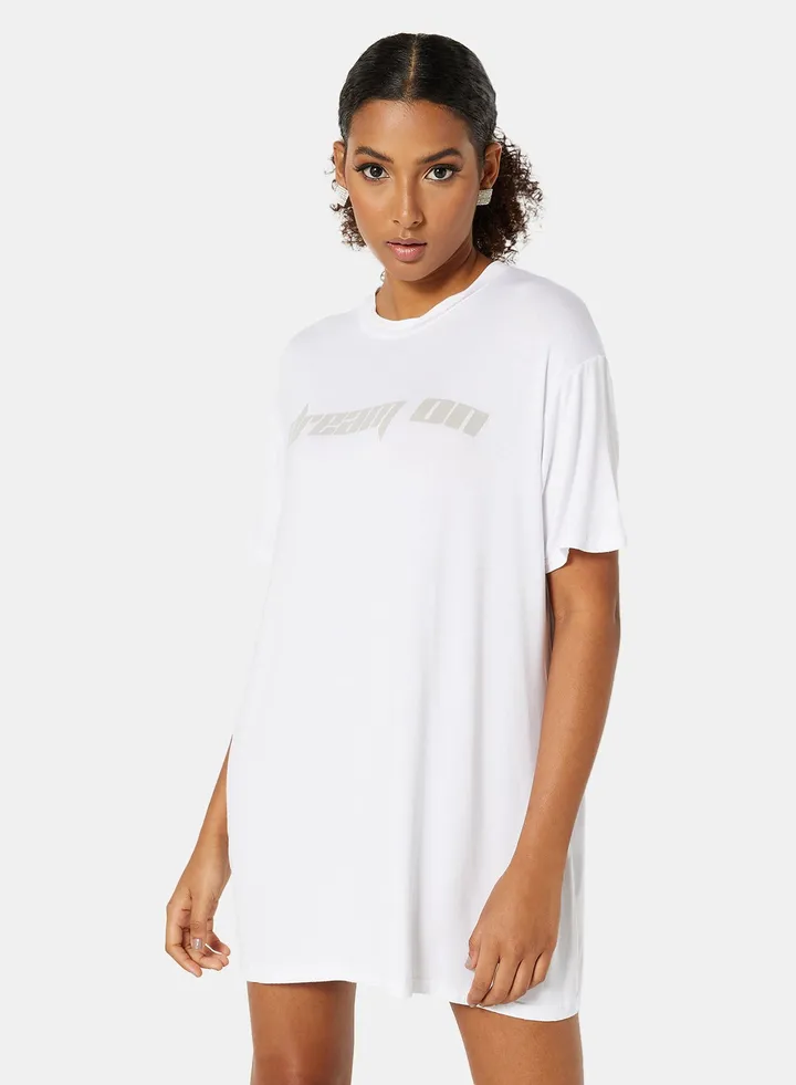 Oversized T-Shirt Dress