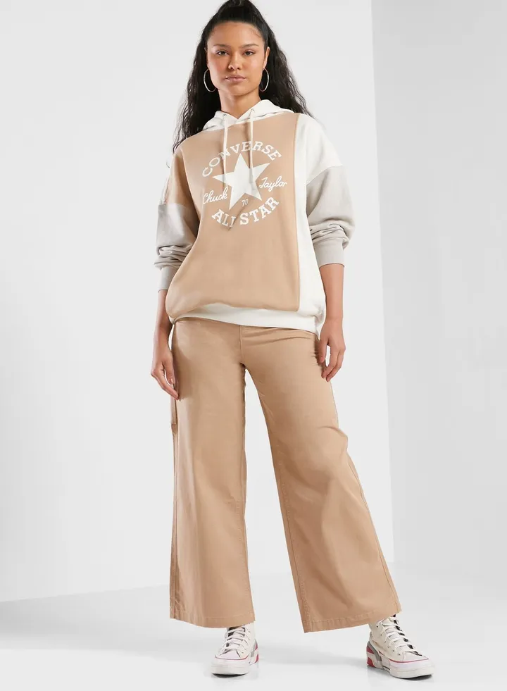 Logo Wide Leg Carpenter Sweatpants