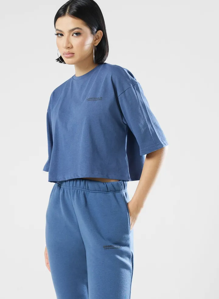 Boxy Cropped T-Shirt