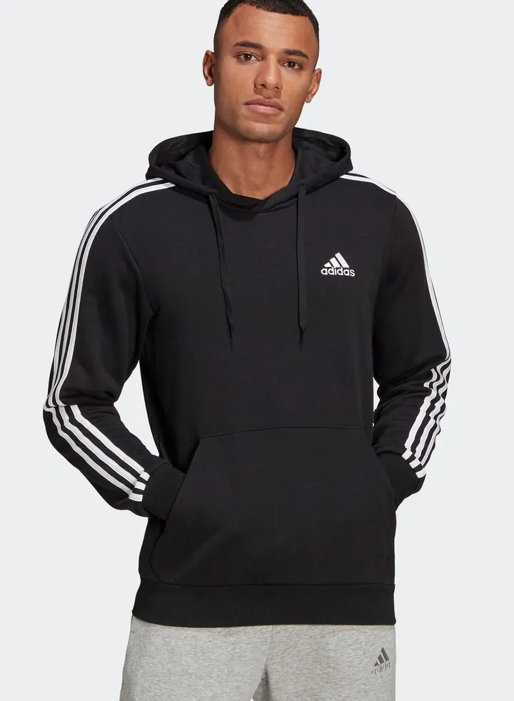 3 Stripe Logo Hoodie