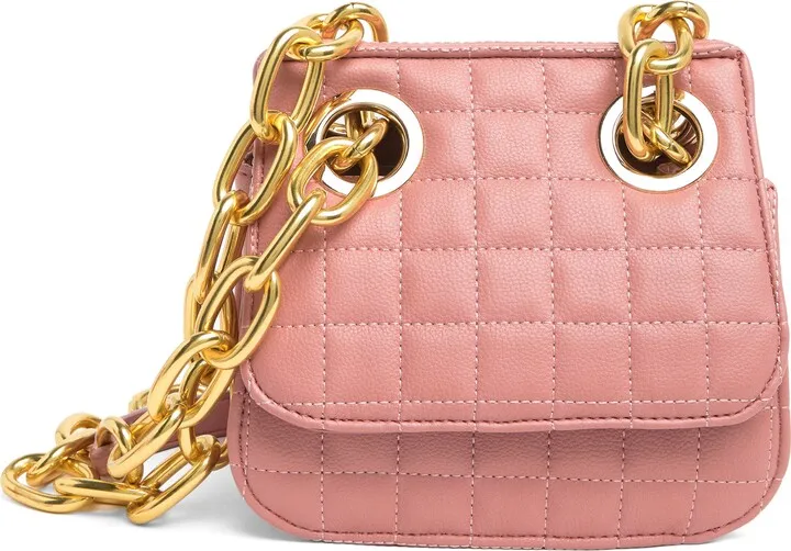 We Are Original Faux Shearling Shoulder Bag