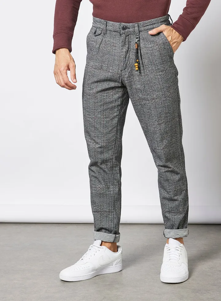 Checkered Pants