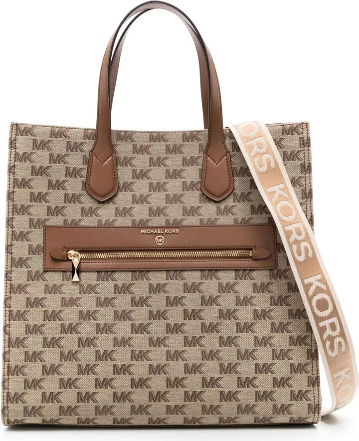 Monogram-Jacquard Tote Bag