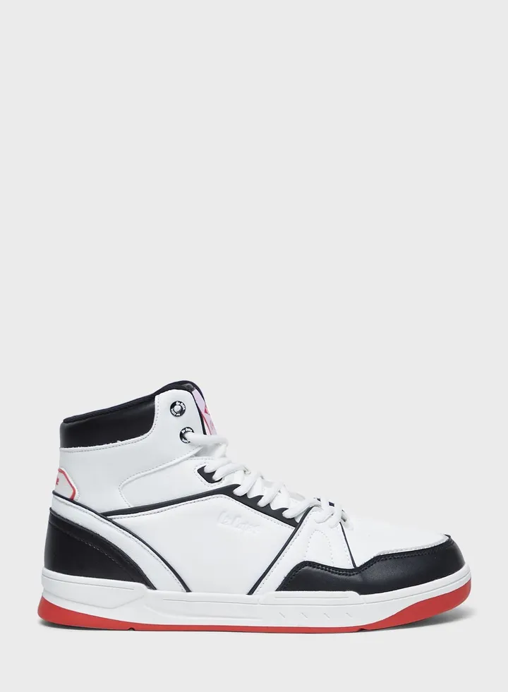 Lace Up High Top Sneakers