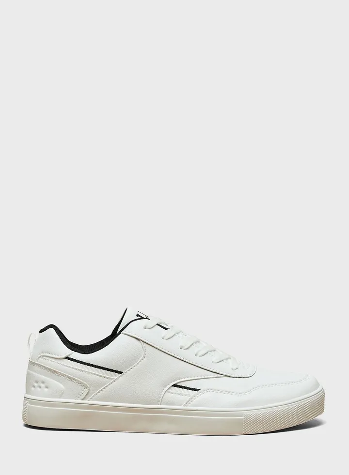 Lace Up Low Top Sneakers