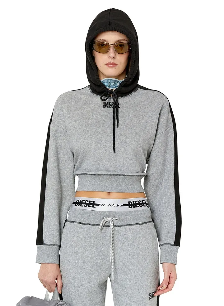Hooded Crop Sweater