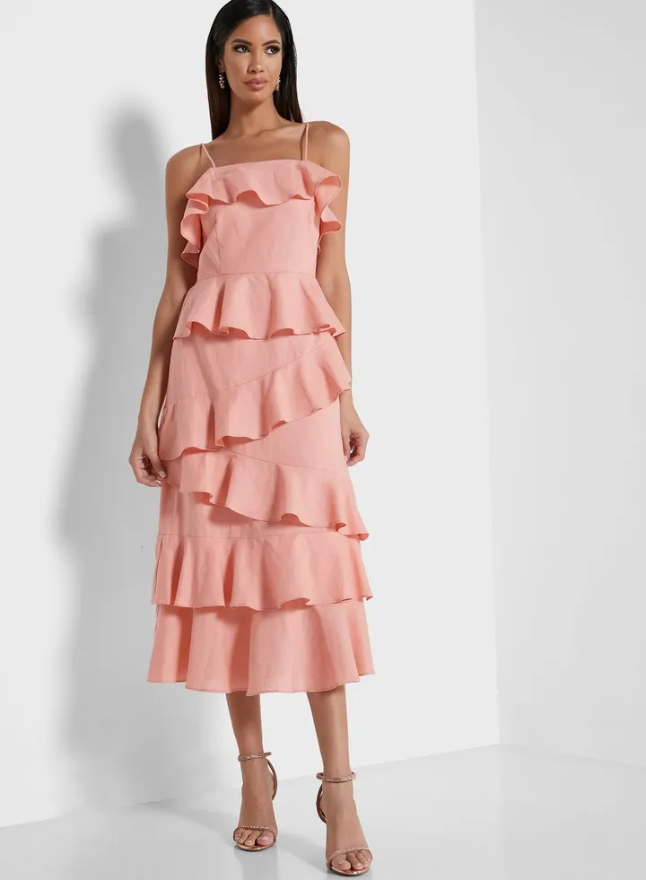 Cami Ruffle Dress