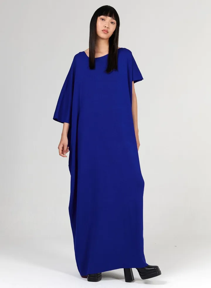 Asymmetric Knitted Kaftan