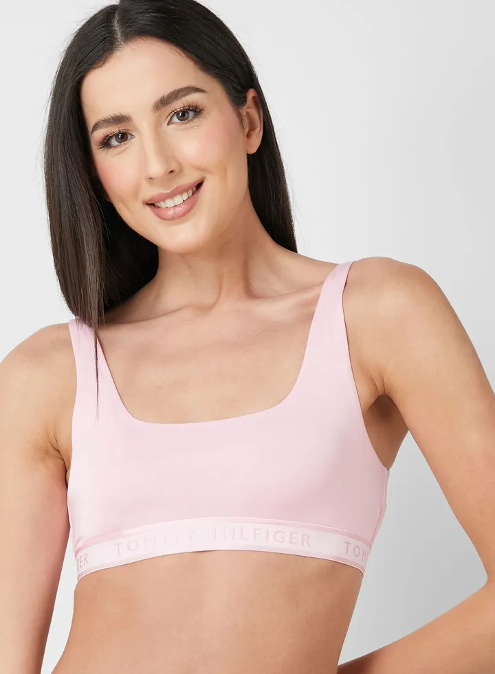 Logo Band Bra