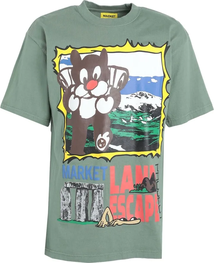 Land Escape Project T-shirt T-shirt Green