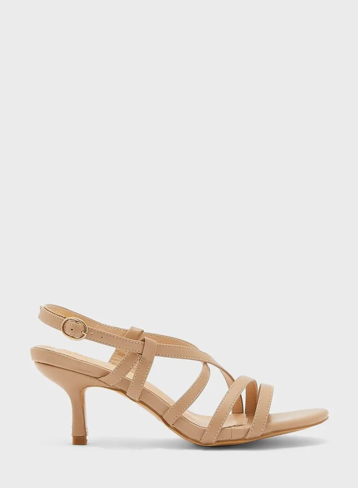Strappy Round Toe Sandal