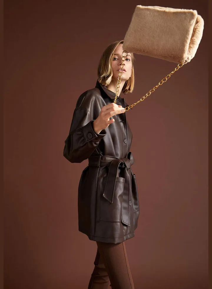 Plush Shoulder Bag