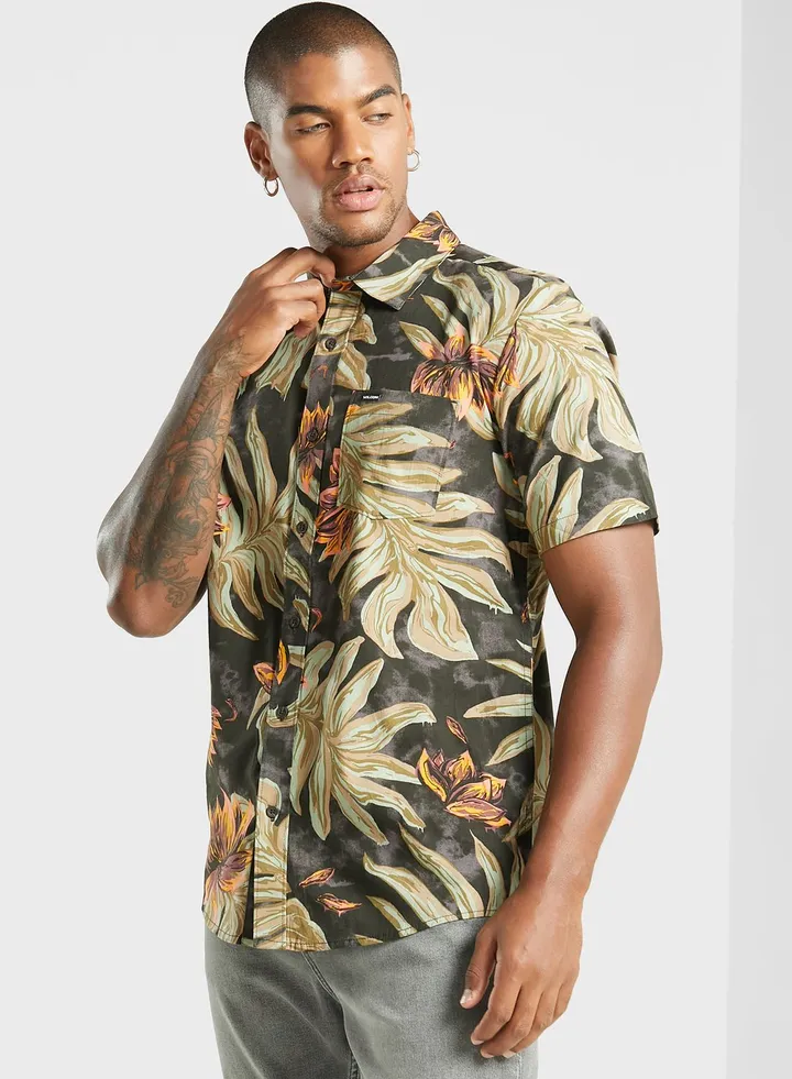 Marble Floral Shirt