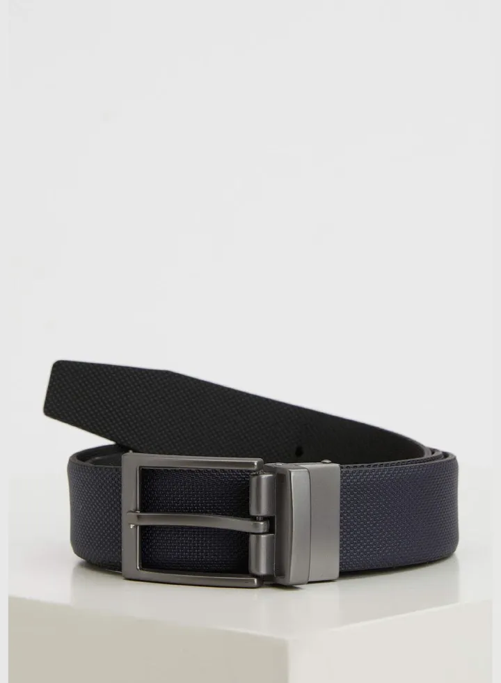 Faux Leather Classic Belt