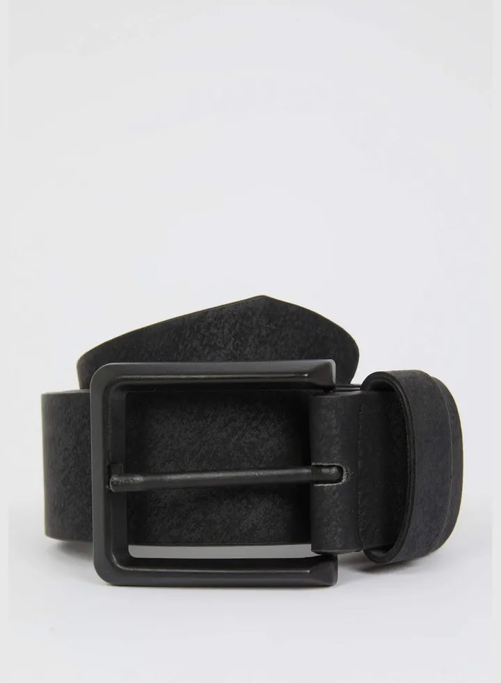 Faux Leather Jean Belt