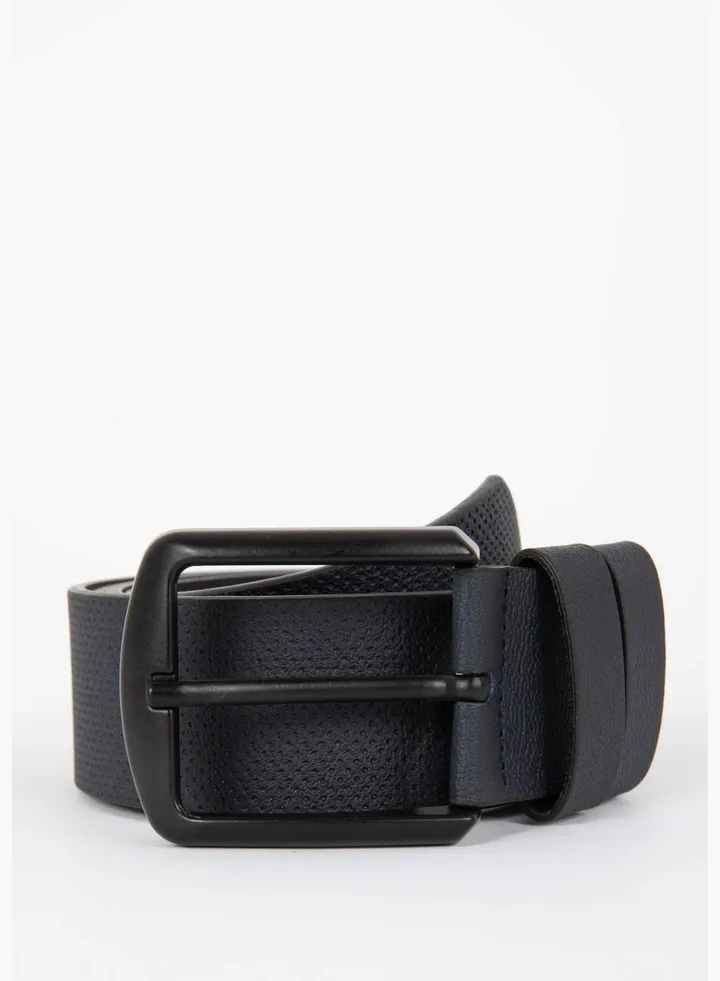 Faux Leather Jean Belt