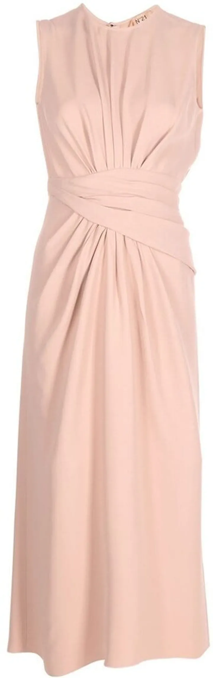 Gathered Midi Dress