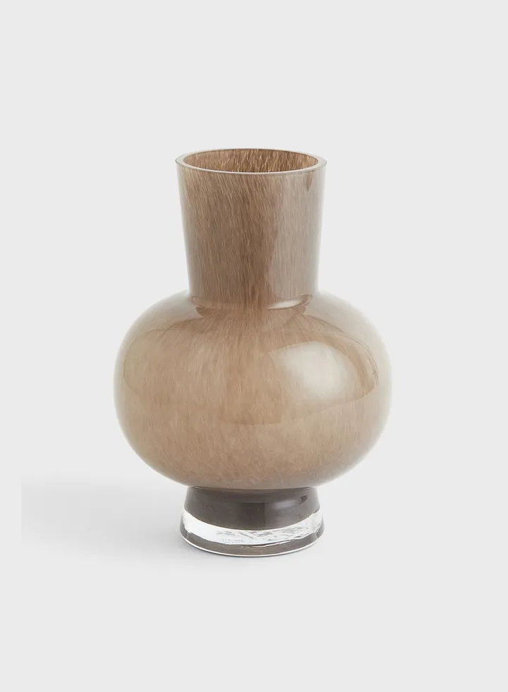 Glossy Glass Vase