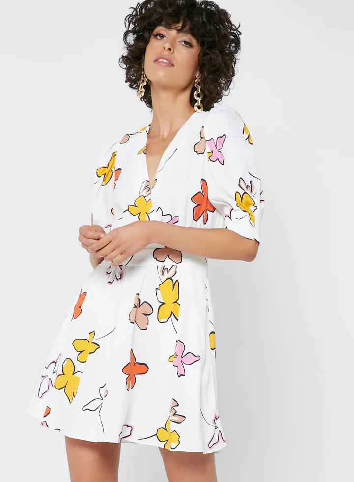 Floral Print Dress
