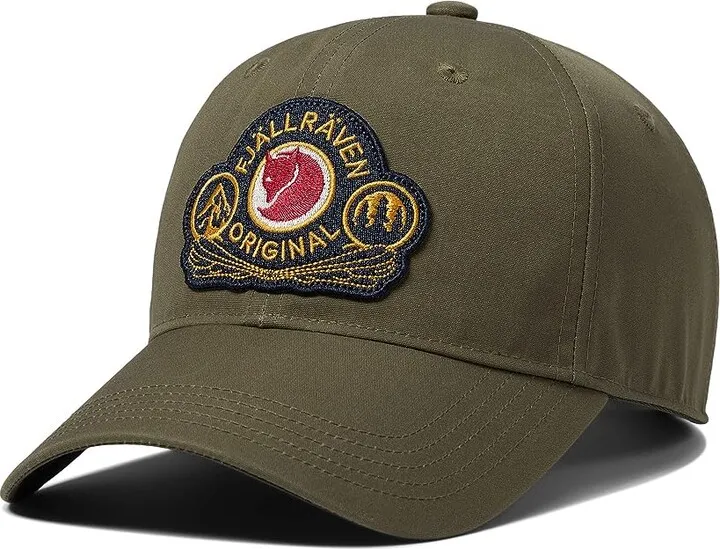 Fjallraven Classic Badge Cap (Laurel Green) Caps