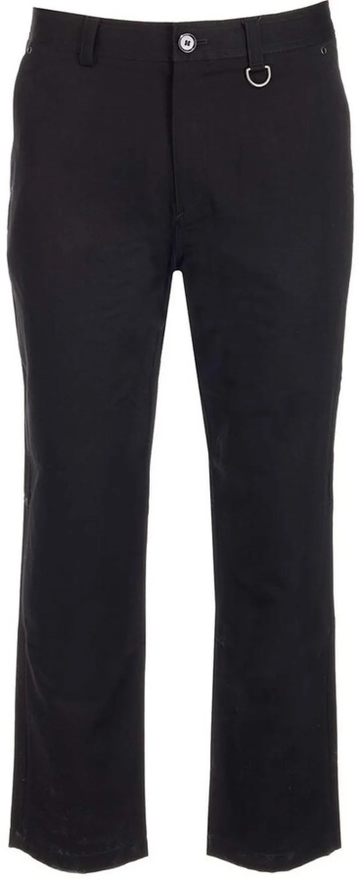 Burberry Button Detailed Straight Leg Trousers
