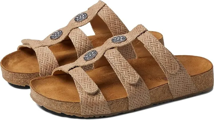 Haflinger Alice (Taupe Vtress) Women's Clog Shoes