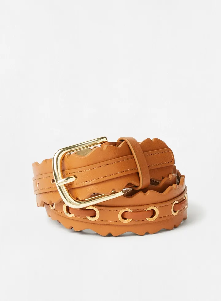 Faux Leather Belt
