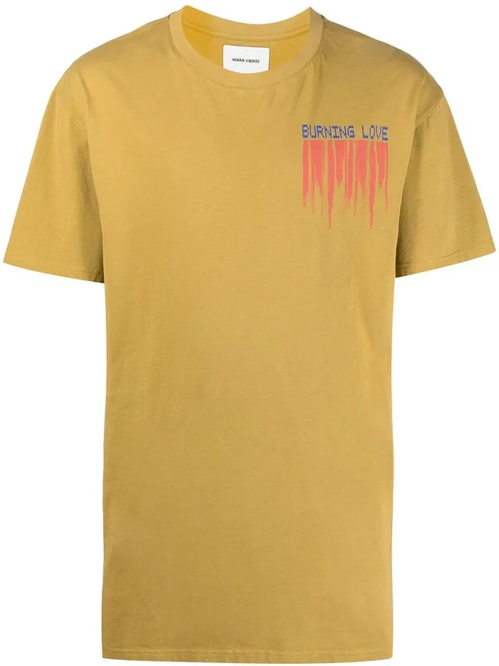 Burning Love organic cotton T-shirt