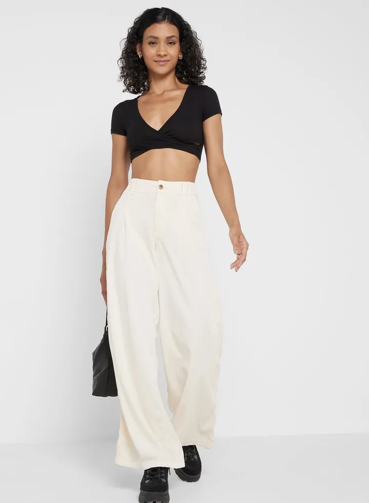 High Waist Baggy Pants