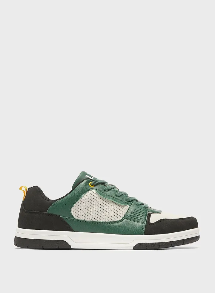 Lace Up Low Top Sneakers