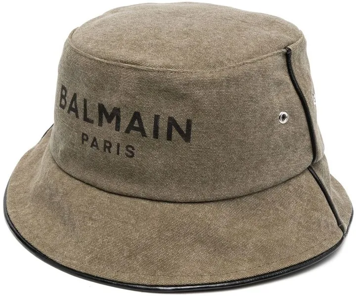 Logo-Print Bucket Hat