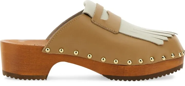 Leather Clogs