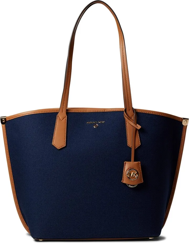 Michael Kors Jane Canvas Summer Beach Tote Bag