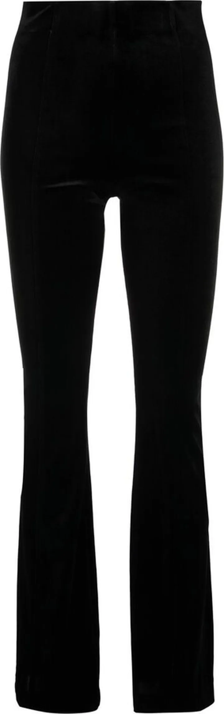 Velvet Slim-Fit Trousers
