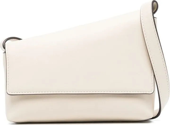 Logo-Detail Leather Crossbody Bag