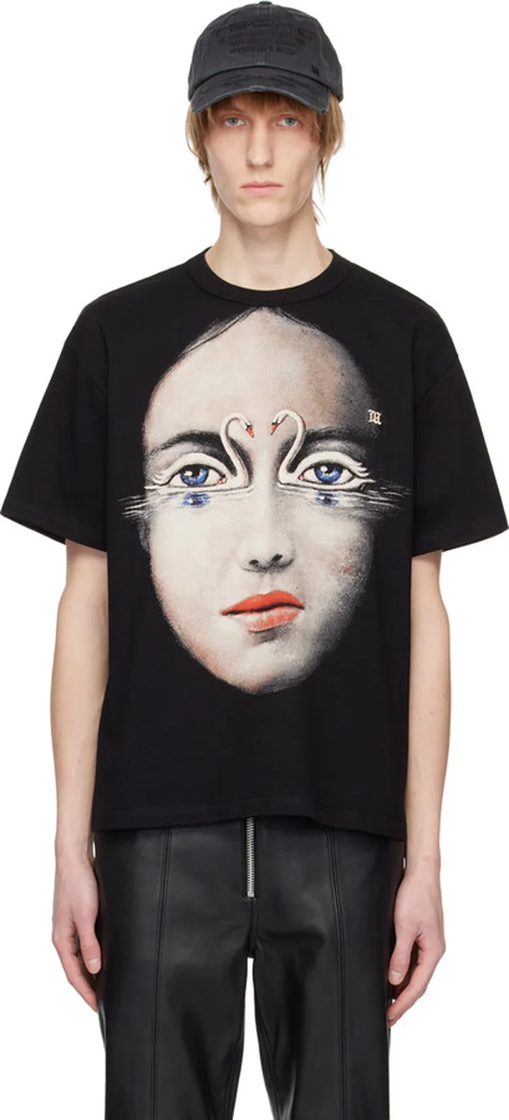 MISBHV Black Printed T-Shirt