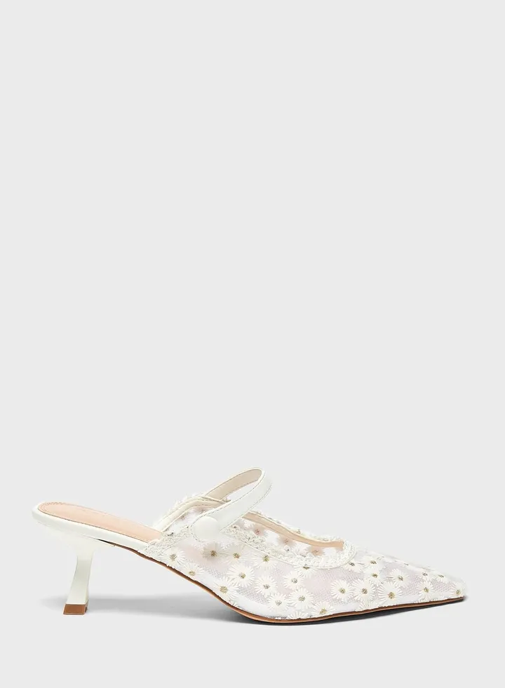 Pencil Heel Pumps