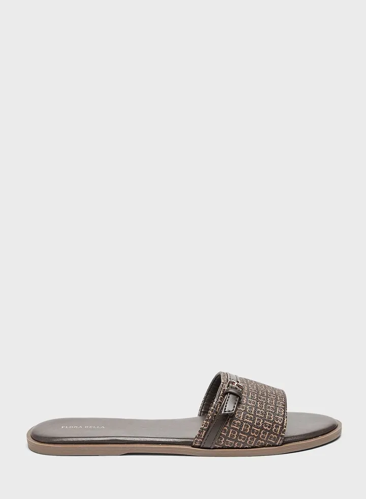 One Strap Flat Sandals
