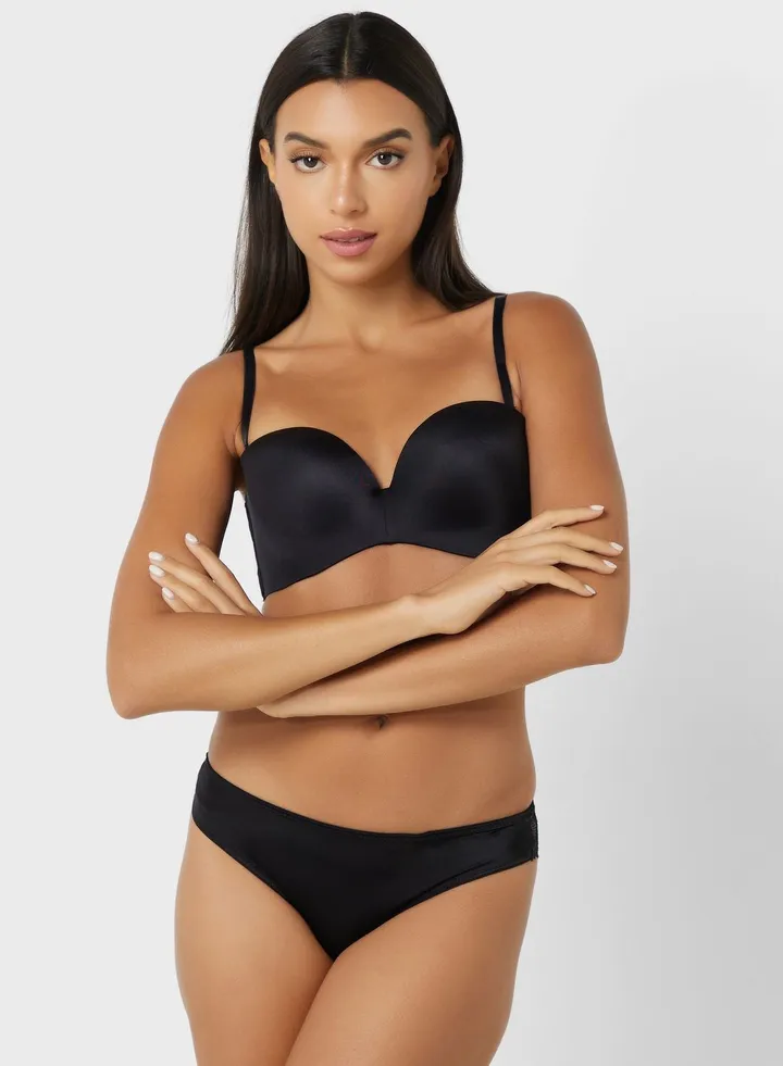 Plunge Neck Bra